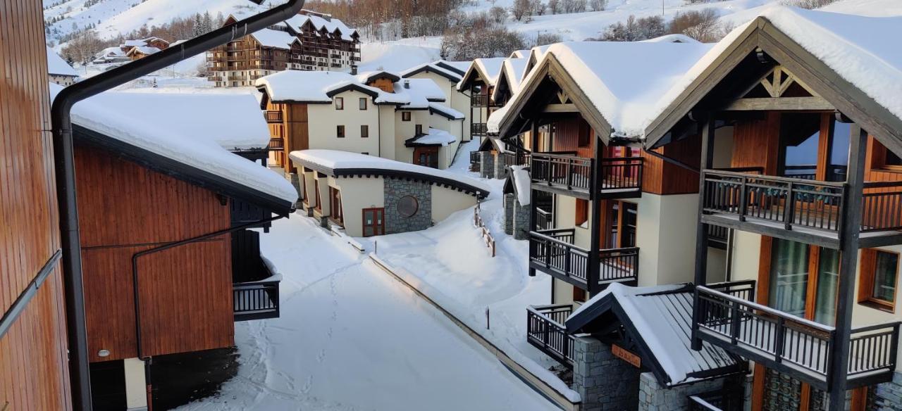 Residence Goelia Les 4 Vallees Saint-Francois-Longchamp Bagian luar foto