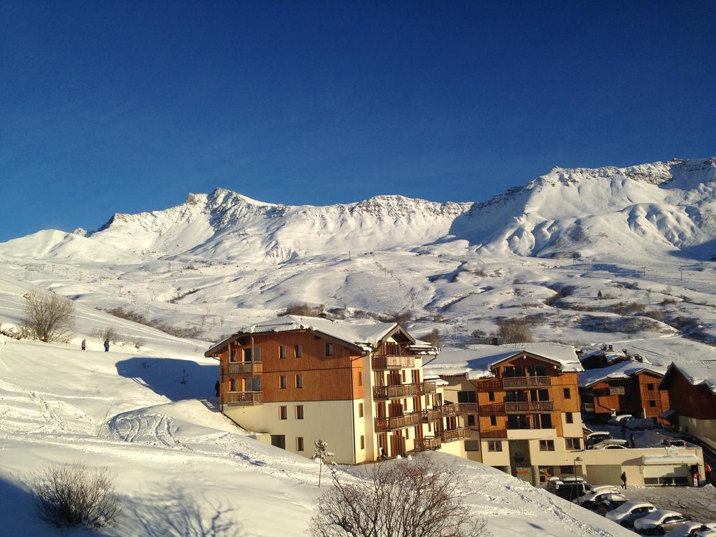 Residence Goelia Les 4 Vallees Saint-Francois-Longchamp Bagian luar foto