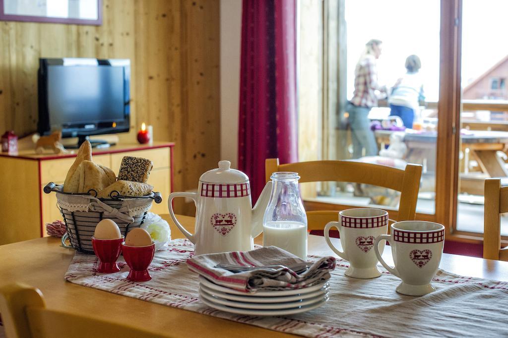 Residence Goelia Les 4 Vallees Saint-Francois-Longchamp Ruang foto